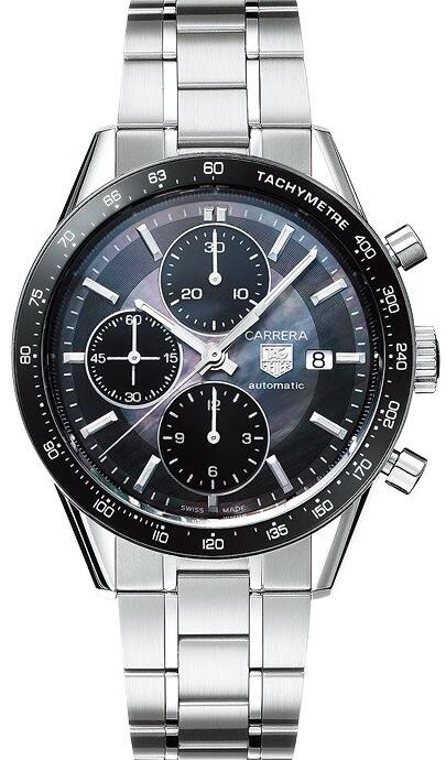 Tag Heuer Carrera CV201K.BA0794 Black Limited Edition Mother-of-Pearl Replica watch